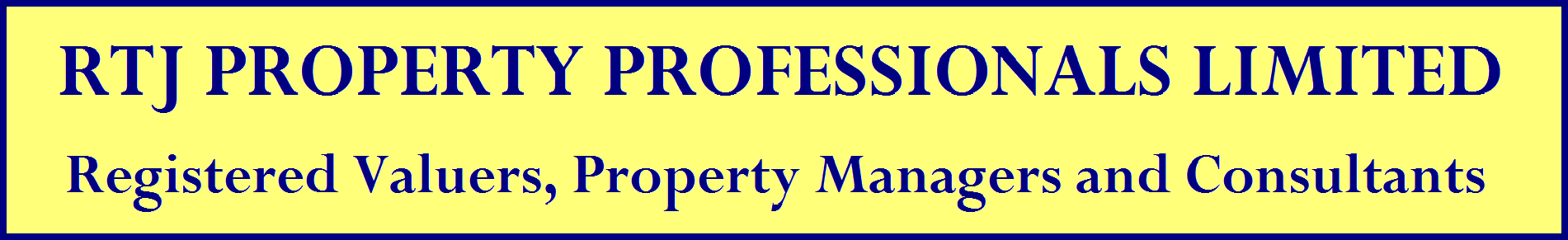 RTJ Property Professionals Limited